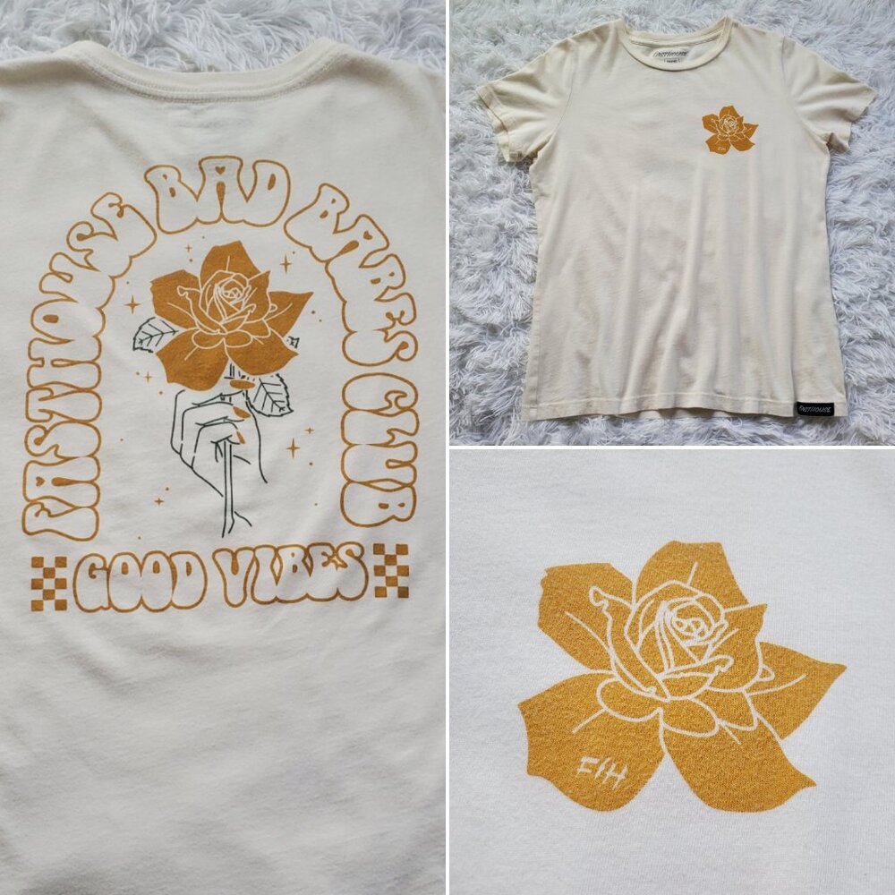 Good Vibes - Front and Back Print T-Shirt